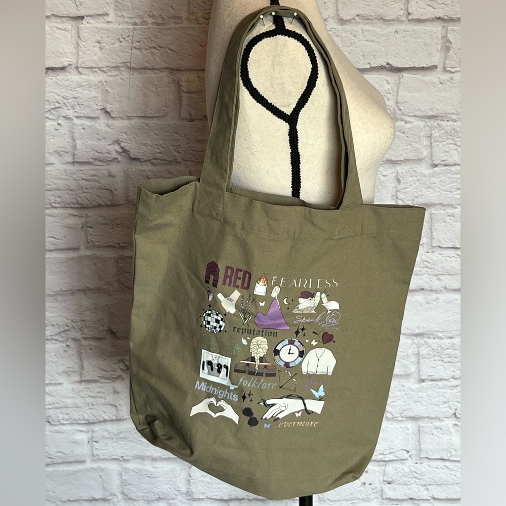 Taylor Swift Canvas Tote Bag